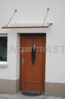Vchodová stříška nad dveře z kvalitního materiálu